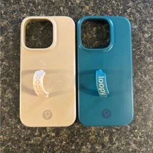 TWO iPhone 14 Pro Loopy Phone Case